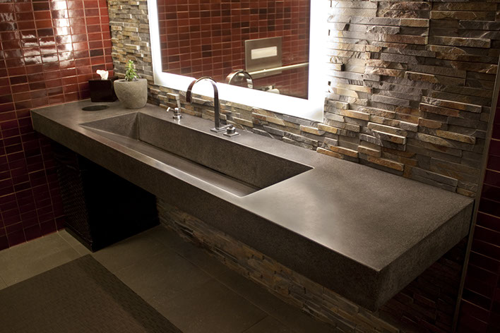 Concrete sinks-We offer custom concrete solutions including Polished concrete, Stained concrete, Epoxy Floor, Sealed concrete, Stamped concrete, Concrete overlay, Concrete countertops, Concrete summer kitchens, Driveway repairs, Concrete pool water falls, and more.